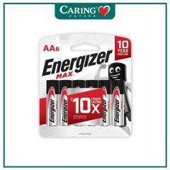 ENERGIZER MAX AA BATTERY 6S