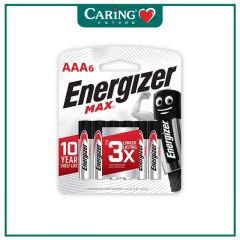 ENERGIZER MAX AAA BATTERY 6S