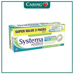SYSTEMA ADVANCE EXTRA GUM PROTECTION TOOTHPASTE 130G X 2