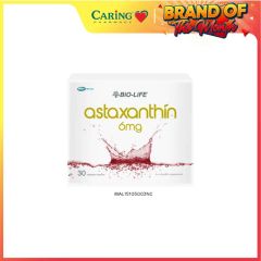 BIO-LIFE ASTAXANTHIN 6MG 30S