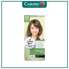 LIESE HAIR CREAMY BUBBLE COLOR - MINT ASH 1S