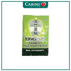 KINGERS BAMBOO PLUS FOOT PATCH 5G X 2S