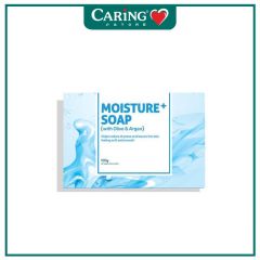 CARING MOISTURE+ SOAP WITH OLIVE & ARGAN 100G