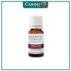 NATURAL ELEMENTS AROMATHERAPY BREATHE ESSENTIAL OIL BLEND 10ML