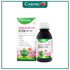 VITAHERB COLD AND COUGH KIDS SYRUP 120ML