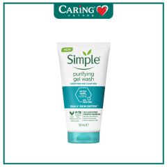 SIMPLE DAILY SKIN DETOX PURIF FACIAL WASH 150ML