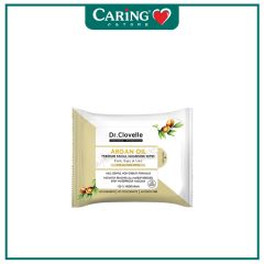 DR CLOVELLE ARGAN OIL FACIAL CLEANSING WIPES 30S