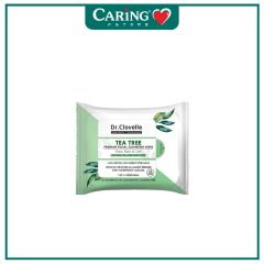 DR CLOVELLE TEA TREE FACIAL CLEANSING WIPES 30S