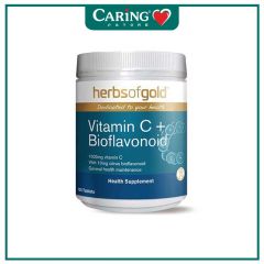 HERBS OF GOLD VITAMIN C 1000MG + BIOFLAVONOID TABLET 120S