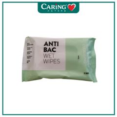 CARING WET WIPES ANTIBACTERIAL SCENTED 10SX3