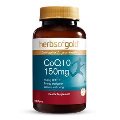 HERBS OF GOLD COQ10 150MG 30S