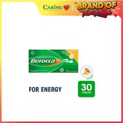 BEROCCA MANGO FLAVOUR EFFERVESCENT TABLET 30’s