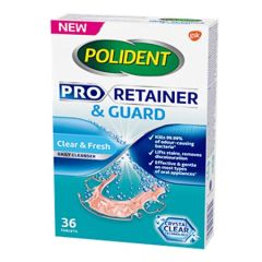 POLIDENT PRO RETAINER & GUARD DAILY CLEANSER 36S