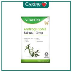 VITAHERB ANDROGRAPHIS EXTRACT 100MG CAPSULE 10SX2