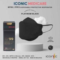 ICONIC KF99 PLATINUM BLACK 10S