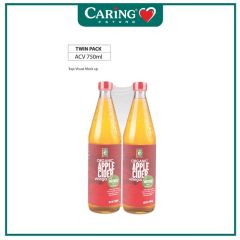 RADIANT ORG APPLE CIDER VINEGAR 750ML 2S