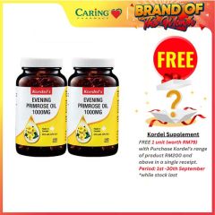 KORDELS EVENING PRIMROSE OIL 1000MG 100S X 2