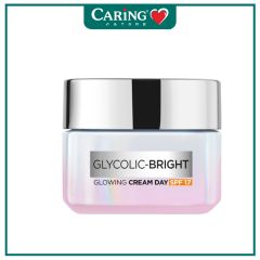 LOREAL GLYCOLIC-BRIGHT GLOWING DAY CREAM SPF17 50ML