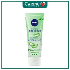 NIVEA BIO ALOE VERA ORGANIC RICE PURIFY RICE SCRUB 75ML