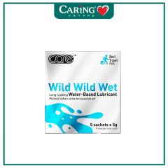 CARE WILD WILD WET WATER-BASED LUBRICANT 5G 5S