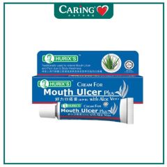 HURIXS CREAM FOR MOUTH ULCER PLUS WITH ALOE VERA 5G