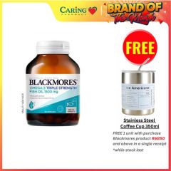 BLACKMORES OMEGA-3 TRIPLE STRENGTH FISH OIL 1500MG 60S