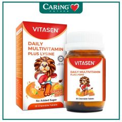 VITASEN DAILY MV + LYSINE ORANGE 30S