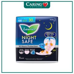 LAURIER SOFT CARE NIGHT SAFE WING 30CM 8S