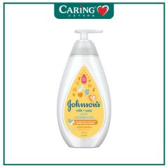 JOHNSONS BABY MILK+OATS BATH 750ML