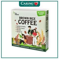 YES NATURAL BROWN RICE COFFEE NO ADDED SUGAR 30G 10S