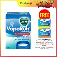 VICKS VAPORUB 100G