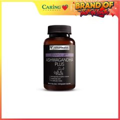 VITAHEALTH CHARGE-UP ASHWAGANDHA PLUS 60S