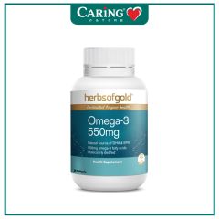 HERBS OF GOLD OMEGA-3 550MG 30S