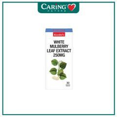 KORDELS WHITE MULBERRY EXTRACT 250MG 30S