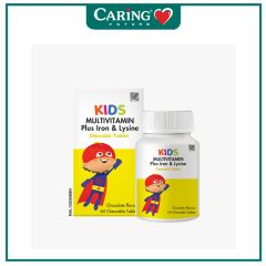 QUANTUM KIDS MULTIVITAMIN PLUS IRON & LYSINE 60S