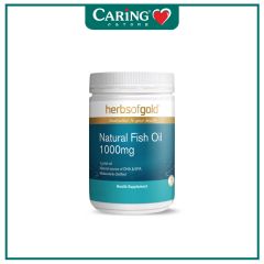 HERBS OF GOLD NATURAL FISH OIL 1000MG 150S