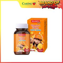 KORDELS KIDS VIT C 100MG+D3+ACEROLA 60S