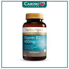 HERBS OF GOLD VITAMIN B3 450MG 60S